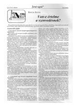 Van-e értelme a szenvedésnek?